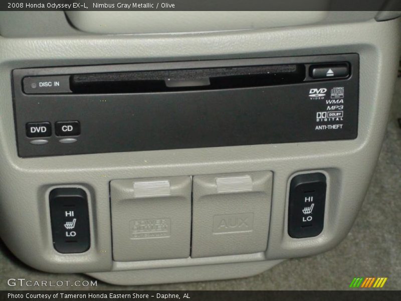 Nimbus Gray Metallic / Olive 2008 Honda Odyssey EX-L