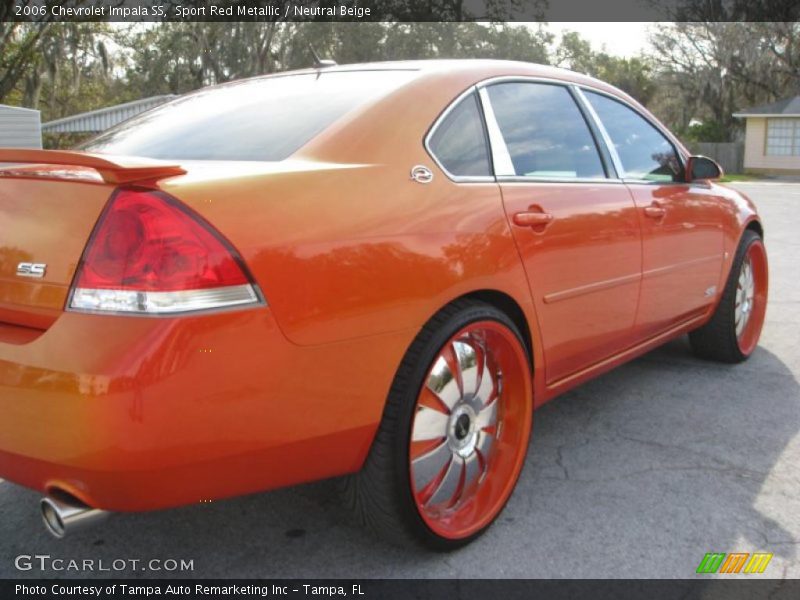 Sport Red Metallic / Neutral Beige 2006 Chevrolet Impala SS