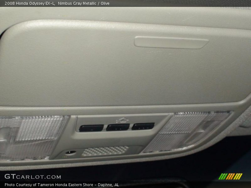 Nimbus Gray Metallic / Olive 2008 Honda Odyssey EX-L