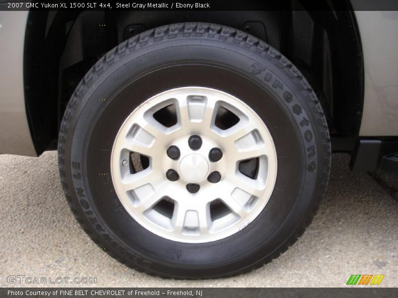 Steel Gray Metallic / Ebony Black 2007 GMC Yukon XL 1500 SLT 4x4