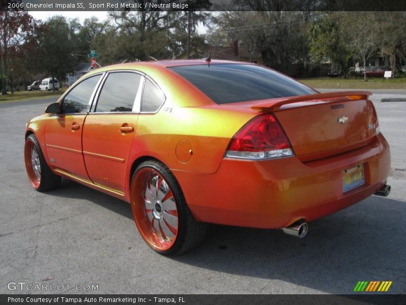 Sport Red Metallic / Neutral Beige 2006 Chevrolet Impala SS