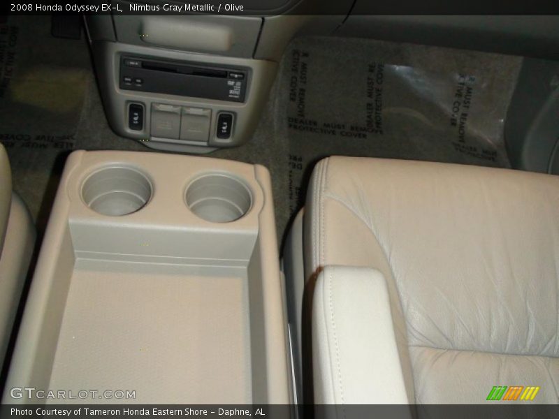 Nimbus Gray Metallic / Olive 2008 Honda Odyssey EX-L