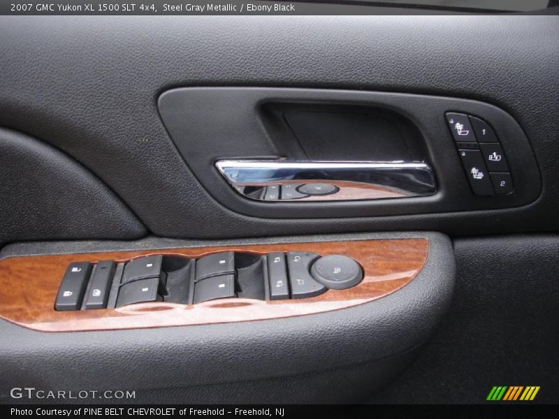 Steel Gray Metallic / Ebony Black 2007 GMC Yukon XL 1500 SLT 4x4