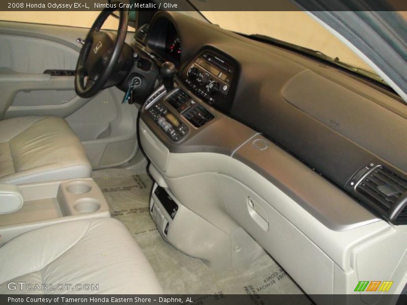 Nimbus Gray Metallic / Olive 2008 Honda Odyssey EX-L
