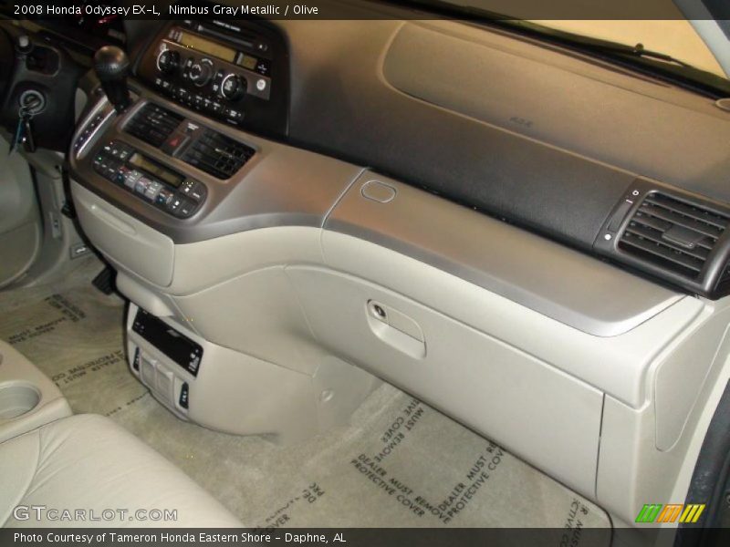 Nimbus Gray Metallic / Olive 2008 Honda Odyssey EX-L
