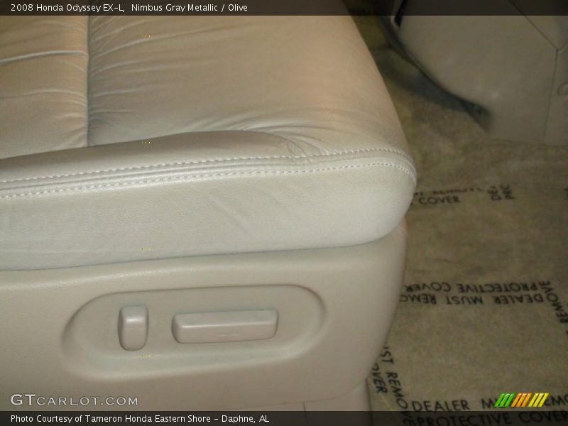 Nimbus Gray Metallic / Olive 2008 Honda Odyssey EX-L