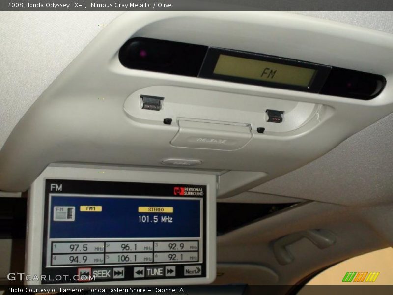 Nimbus Gray Metallic / Olive 2008 Honda Odyssey EX-L