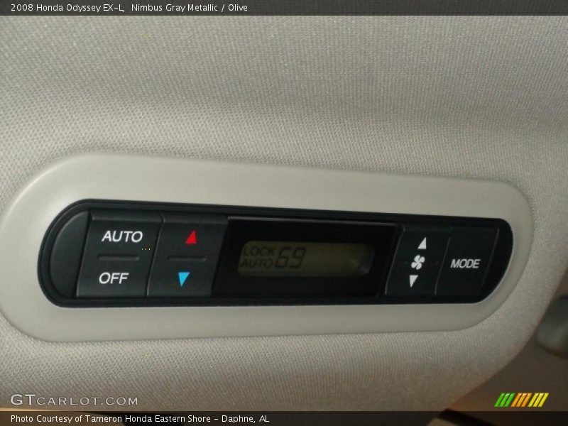 Nimbus Gray Metallic / Olive 2008 Honda Odyssey EX-L
