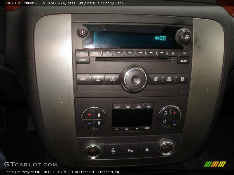 Steel Gray Metallic / Ebony Black 2007 GMC Yukon XL 1500 SLT 4x4