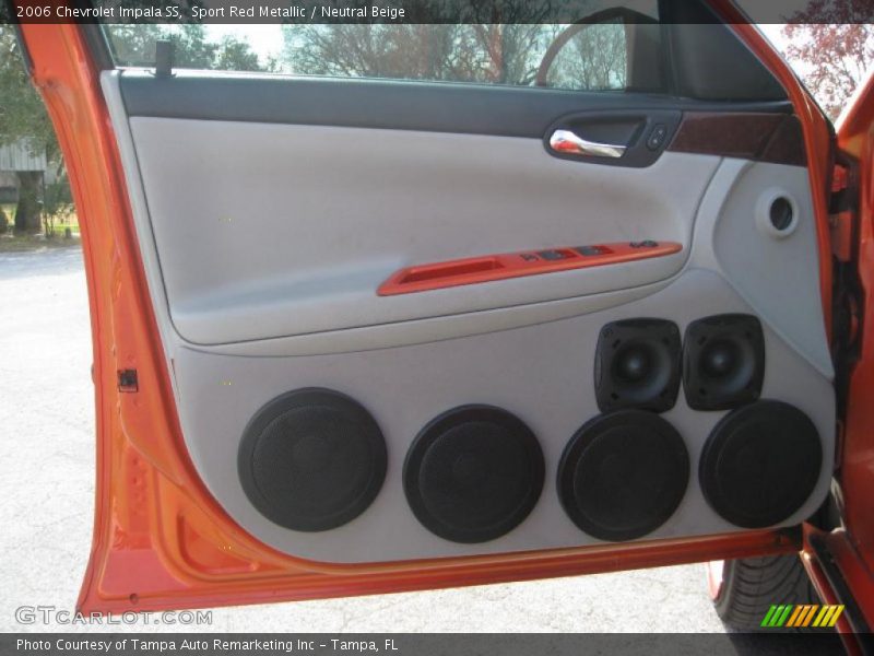 Sport Red Metallic / Neutral Beige 2006 Chevrolet Impala SS