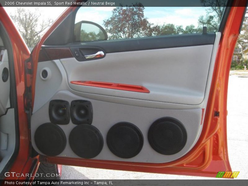 Sport Red Metallic / Neutral Beige 2006 Chevrolet Impala SS
