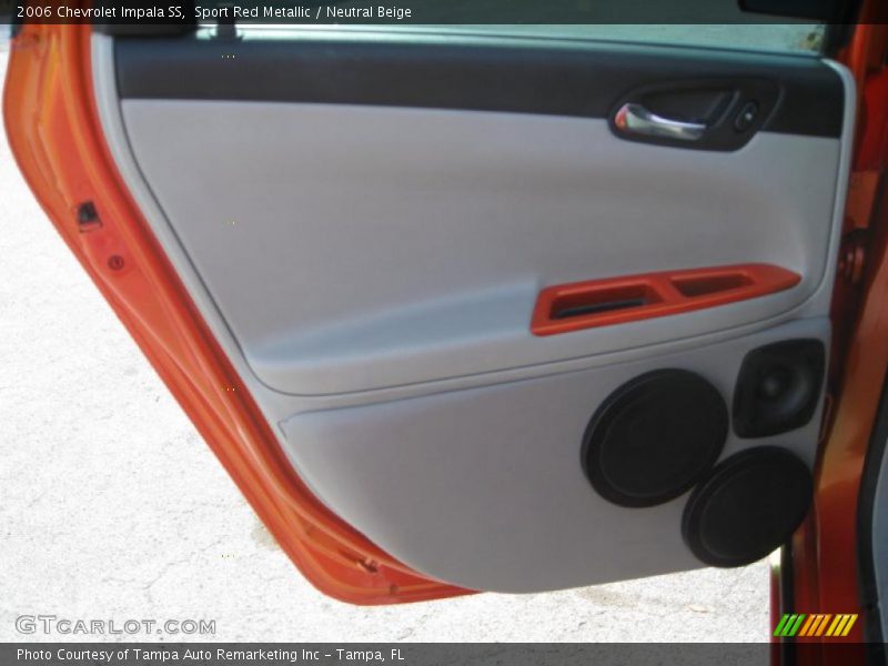 Sport Red Metallic / Neutral Beige 2006 Chevrolet Impala SS