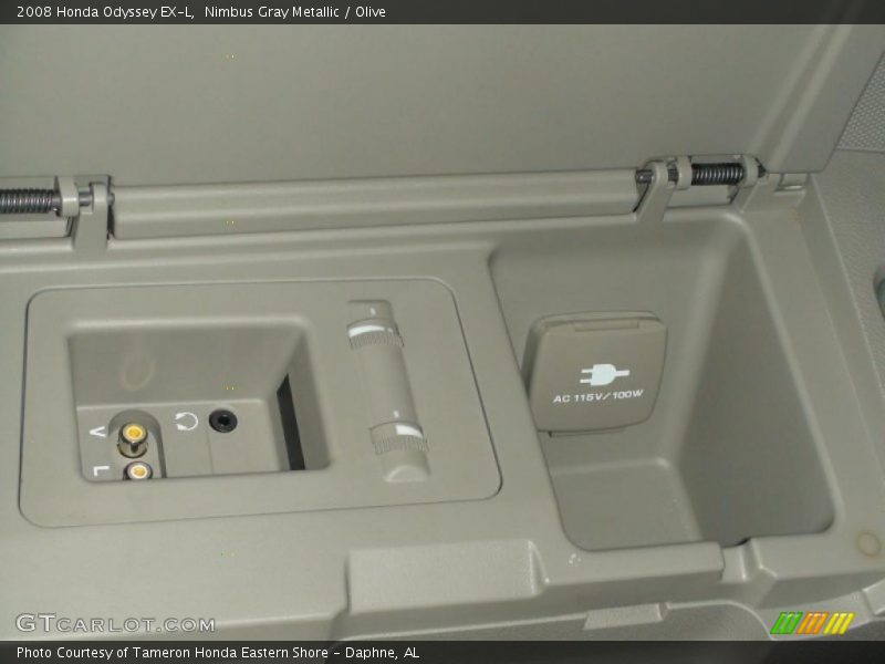 Nimbus Gray Metallic / Olive 2008 Honda Odyssey EX-L