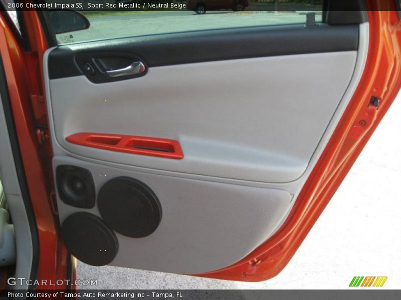 Sport Red Metallic / Neutral Beige 2006 Chevrolet Impala SS