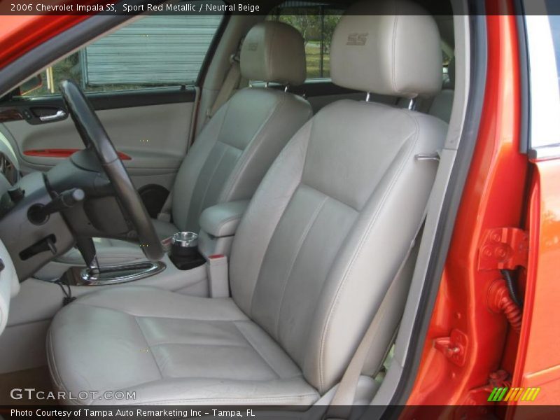 Sport Red Metallic / Neutral Beige 2006 Chevrolet Impala SS