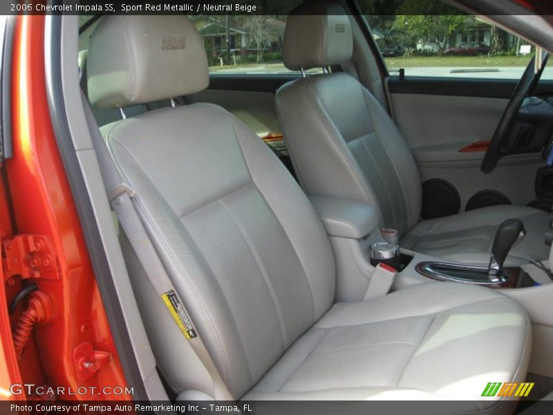 Sport Red Metallic / Neutral Beige 2006 Chevrolet Impala SS