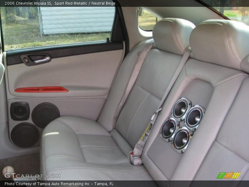 Sport Red Metallic / Neutral Beige 2006 Chevrolet Impala SS