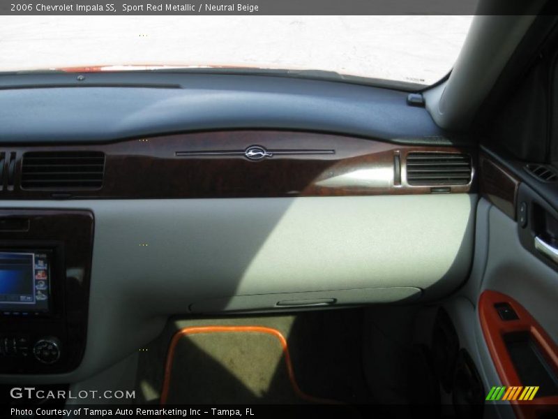 Sport Red Metallic / Neutral Beige 2006 Chevrolet Impala SS