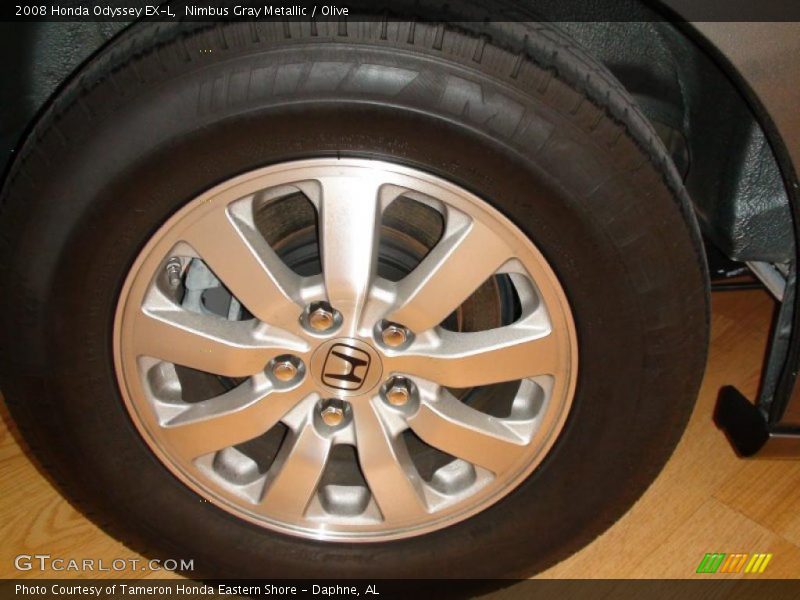 Nimbus Gray Metallic / Olive 2008 Honda Odyssey EX-L