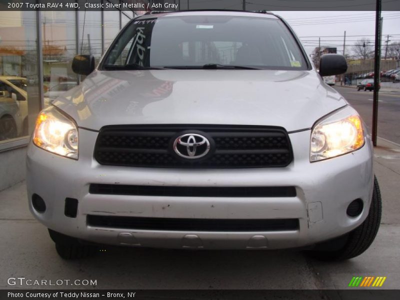 Classic Silver Metallic / Ash Gray 2007 Toyota RAV4 4WD