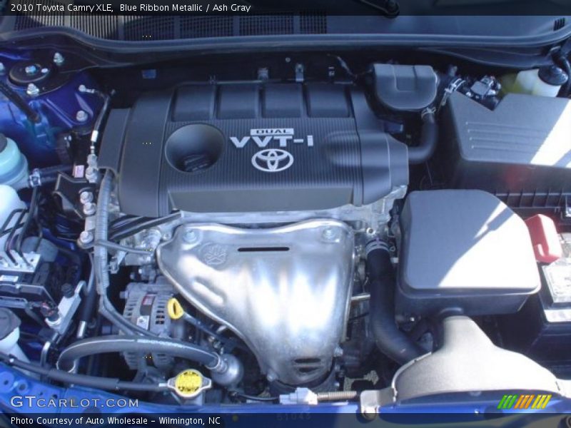Blue Ribbon Metallic / Ash Gray 2010 Toyota Camry XLE