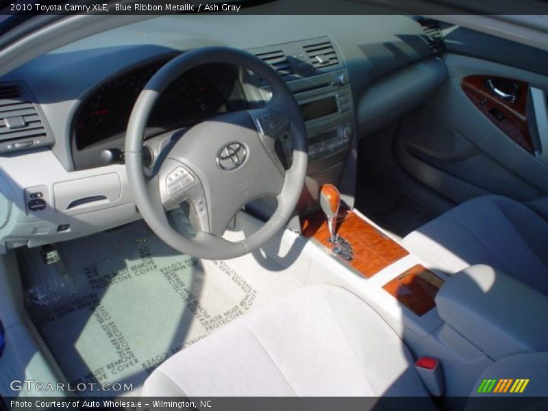 Blue Ribbon Metallic / Ash Gray 2010 Toyota Camry XLE