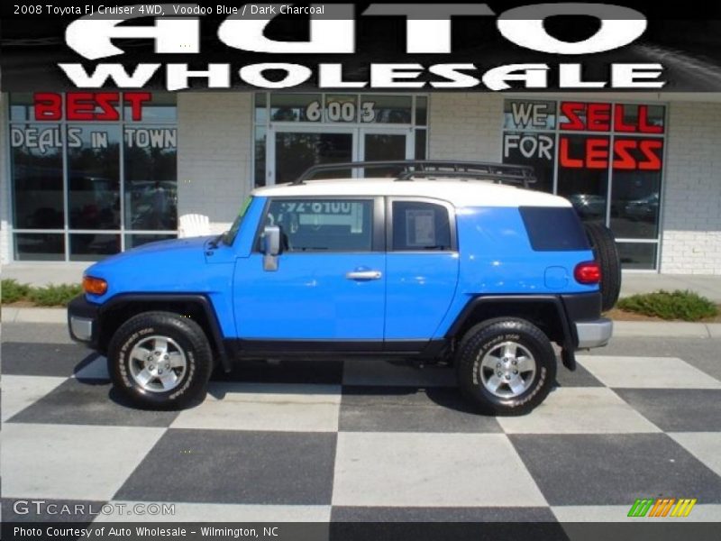Voodoo Blue / Dark Charcoal 2008 Toyota FJ Cruiser 4WD