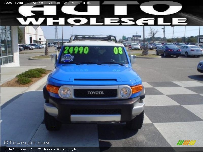 Voodoo Blue / Dark Charcoal 2008 Toyota FJ Cruiser 4WD