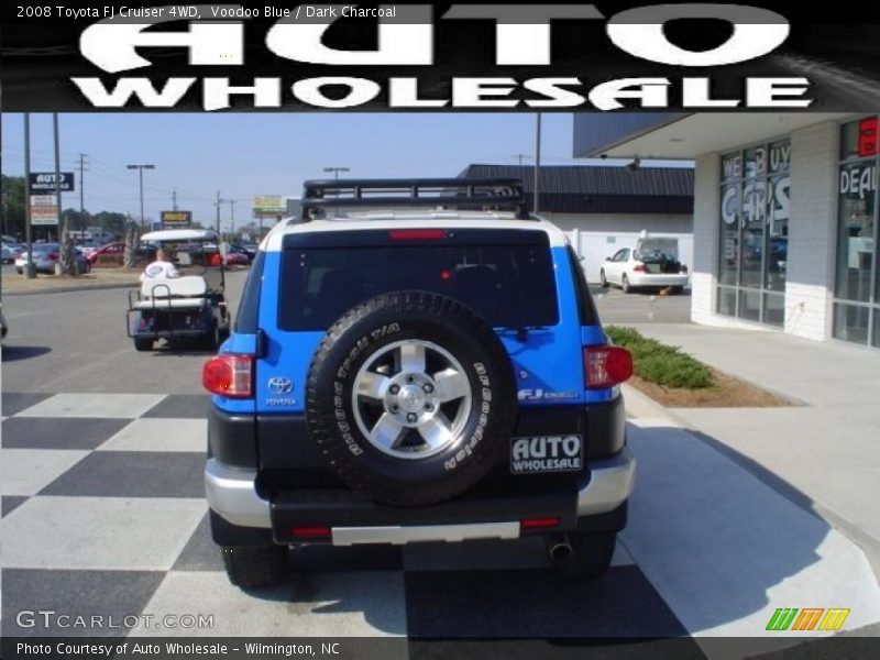 Voodoo Blue / Dark Charcoal 2008 Toyota FJ Cruiser 4WD