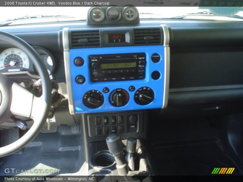 Voodoo Blue / Dark Charcoal 2008 Toyota FJ Cruiser 4WD