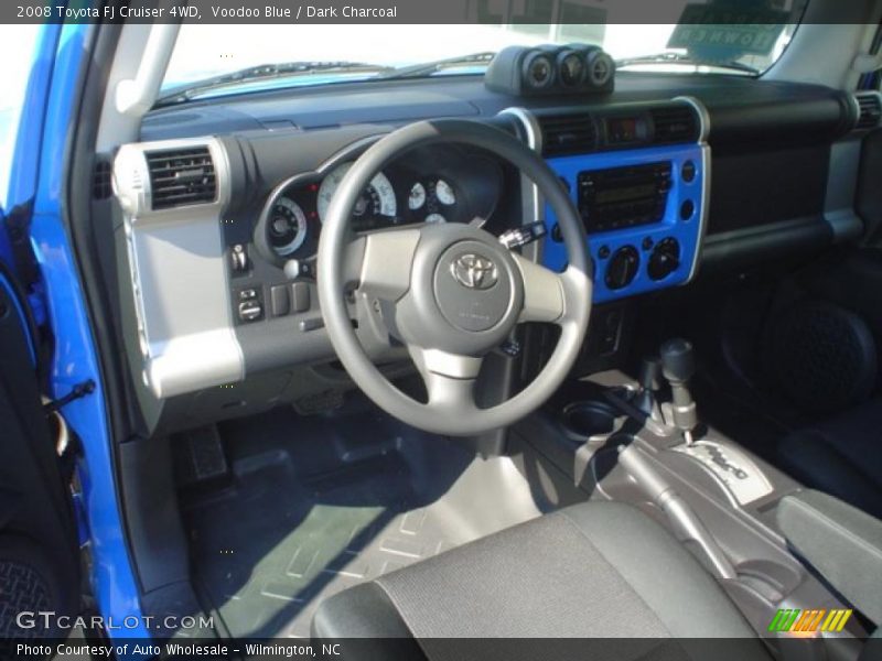Voodoo Blue / Dark Charcoal 2008 Toyota FJ Cruiser 4WD