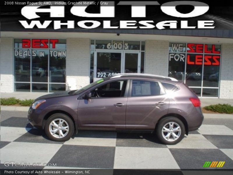 Iridium Graphite Metallic / Gray 2008 Nissan Rogue SL AWD
