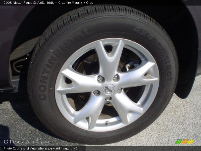 Iridium Graphite Metallic / Gray 2008 Nissan Rogue SL AWD
