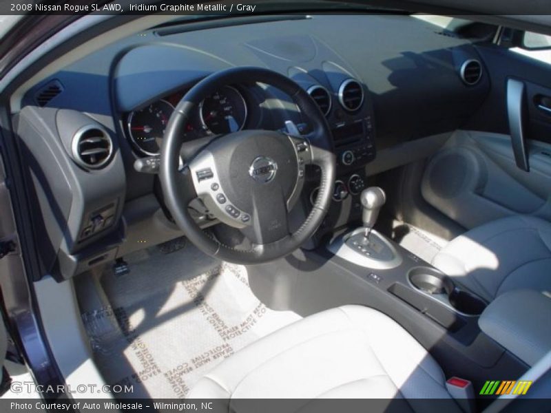 Iridium Graphite Metallic / Gray 2008 Nissan Rogue SL AWD
