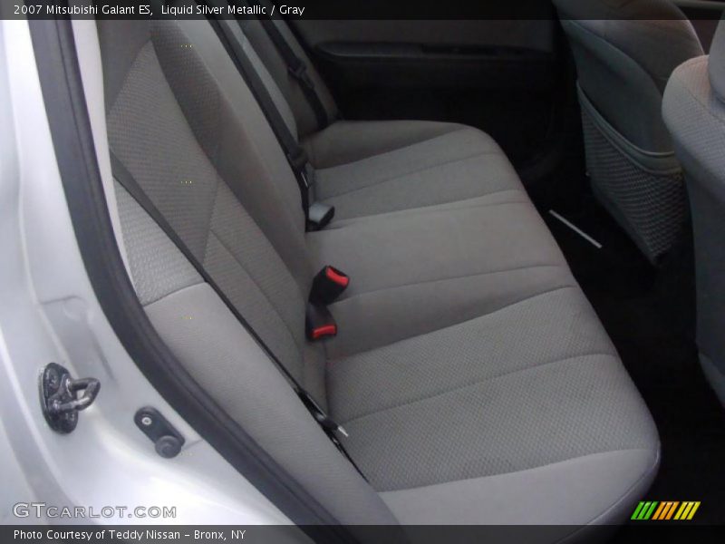 Liquid Silver Metallic / Gray 2007 Mitsubishi Galant ES