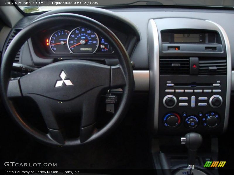 Liquid Silver Metallic / Gray 2007 Mitsubishi Galant ES