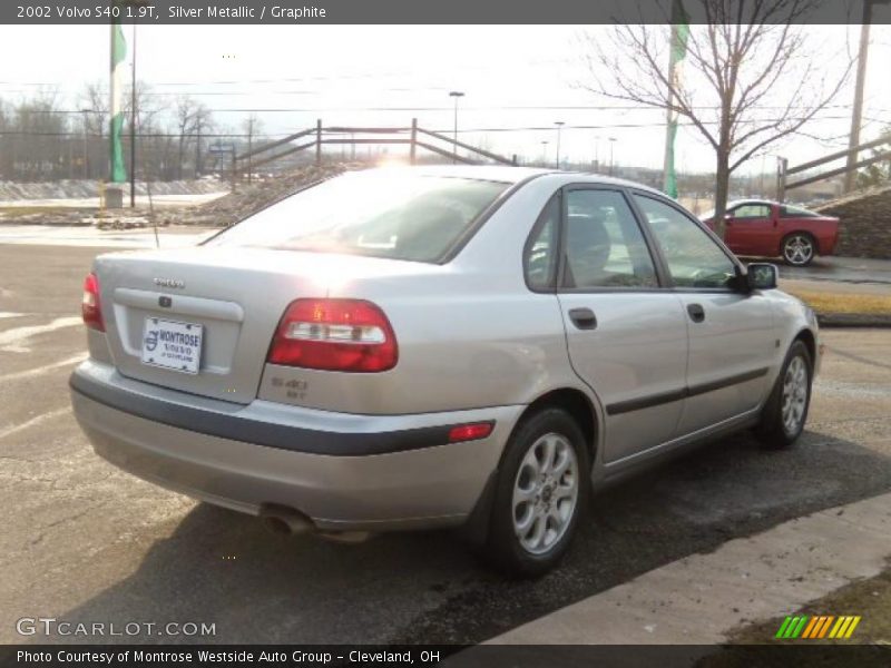 Silver Metallic / Graphite 2002 Volvo S40 1.9T