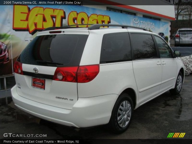 Arctic Frost Pearl / Stone Gray 2006 Toyota Sienna CE