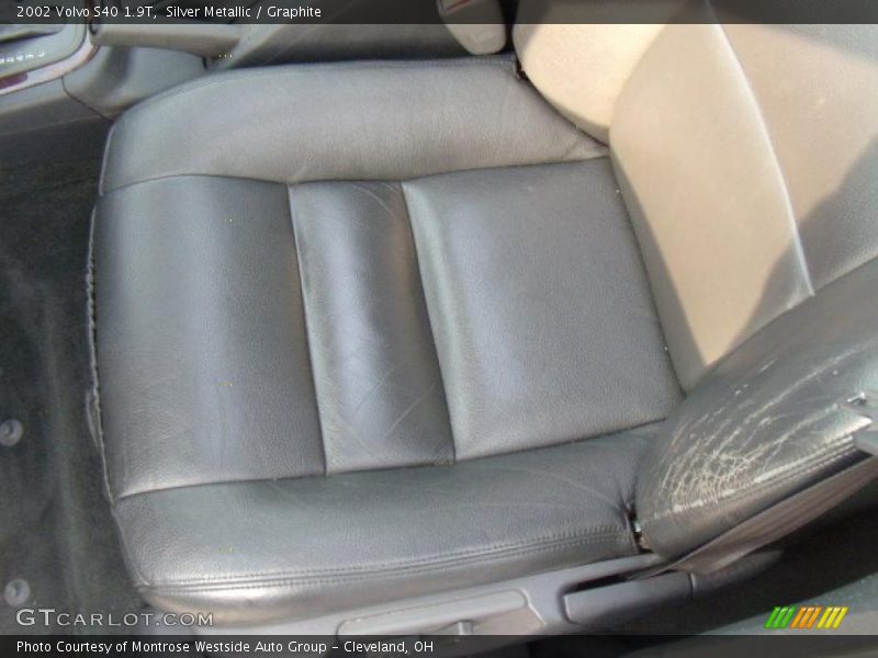 Silver Metallic / Graphite 2002 Volvo S40 1.9T