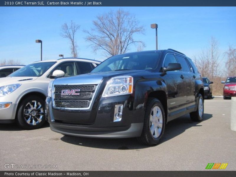 Carbon Black Metallic / Jet Black 2010 GMC Terrain SLE