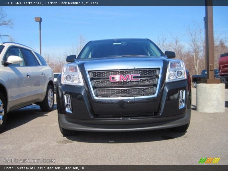 Carbon Black Metallic / Jet Black 2010 GMC Terrain SLE