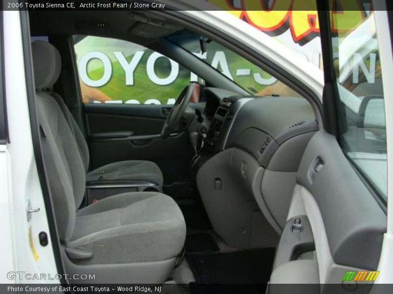 Arctic Frost Pearl / Stone Gray 2006 Toyota Sienna CE