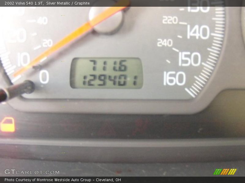 Silver Metallic / Graphite 2002 Volvo S40 1.9T