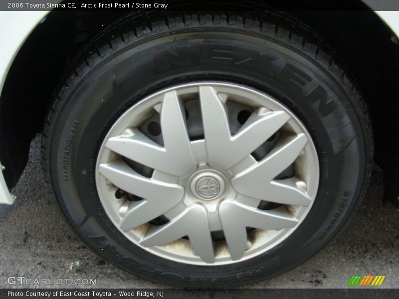 Arctic Frost Pearl / Stone Gray 2006 Toyota Sienna CE