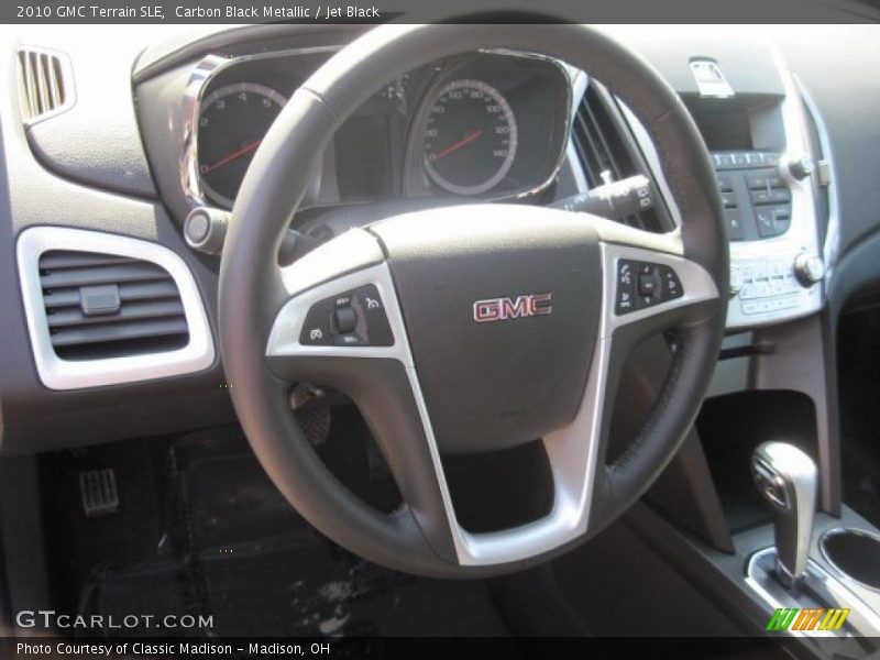 Carbon Black Metallic / Jet Black 2010 GMC Terrain SLE