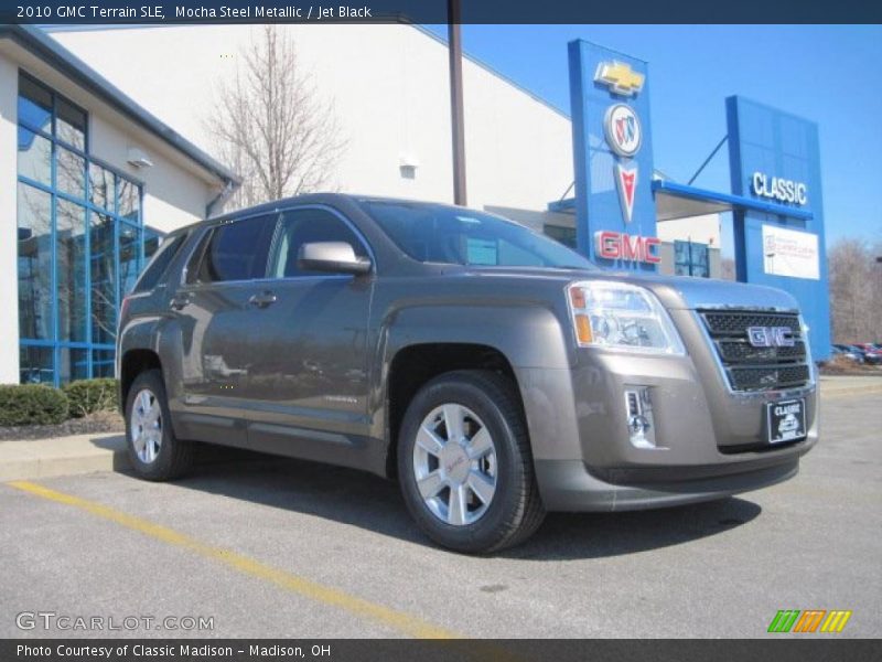 Mocha Steel Metallic / Jet Black 2010 GMC Terrain SLE