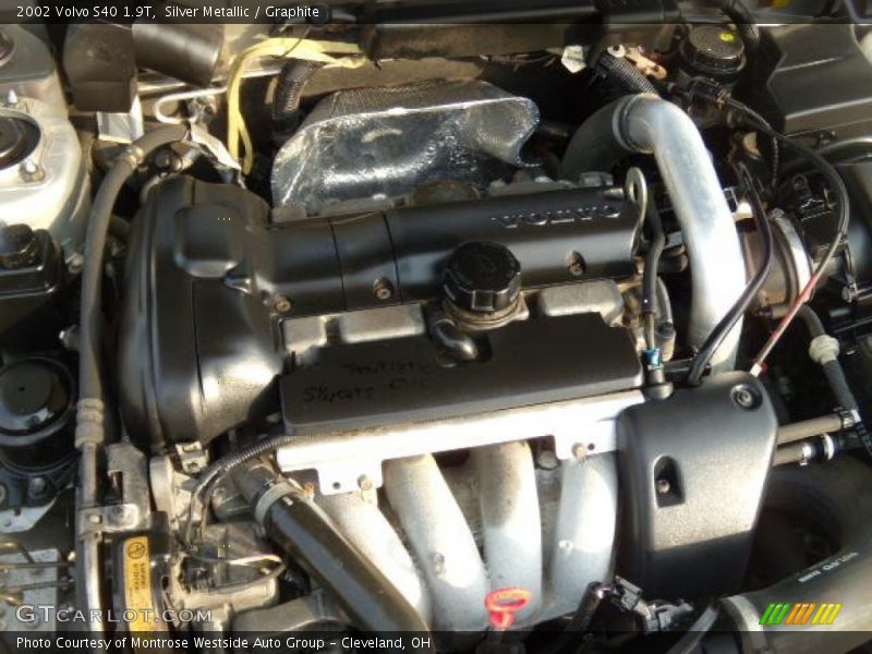 Silver Metallic / Graphite 2002 Volvo S40 1.9T