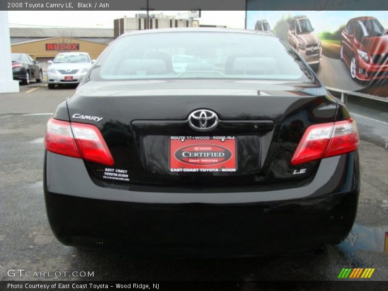 Black / Ash 2008 Toyota Camry LE