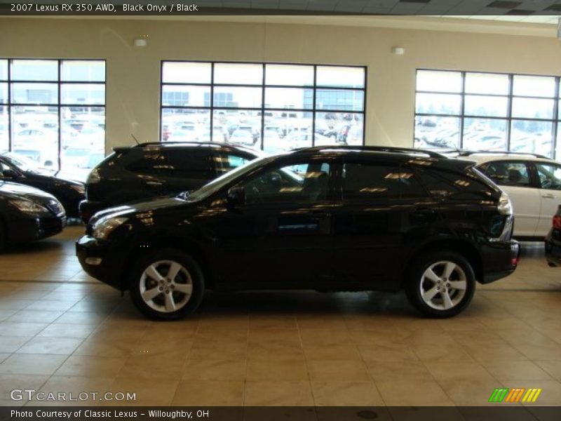 Black Onyx / Black 2007 Lexus RX 350 AWD