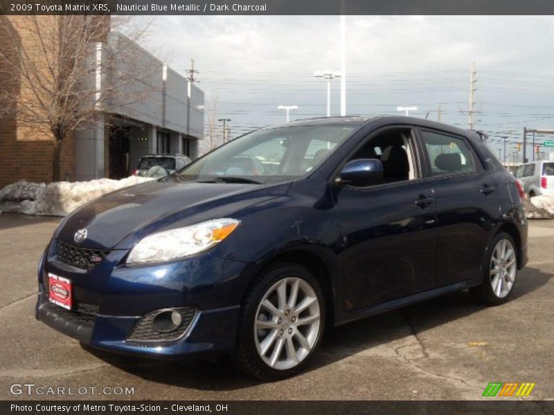 Nautical Blue Metallic / Dark Charcoal 2009 Toyota Matrix XRS